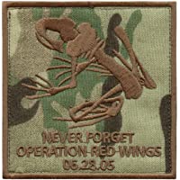 2AFTER1 Multicam Operation Red Wings Never Forget Lone Survivor SDVT-1A Skull Frog Navy Seals Fastener Patch